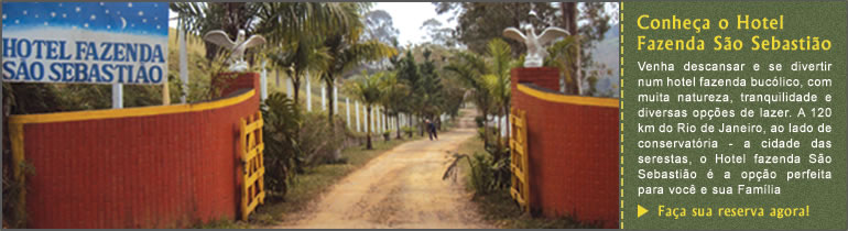 Conheca o Hotel Fazenda Sao Sebastiao  e aproveite o clima bucólico para descansar e se divertir com toda a sua familia